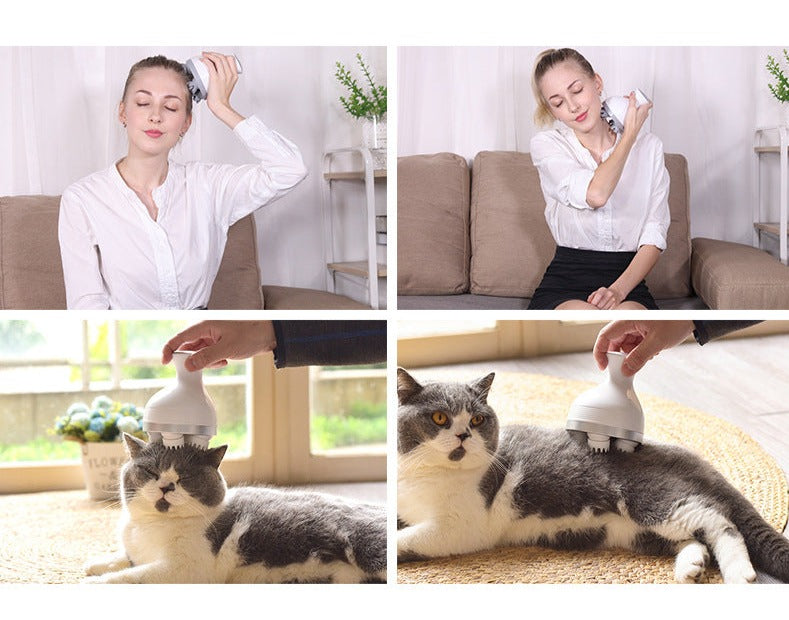 Electric Head Massager For Dog/Cat