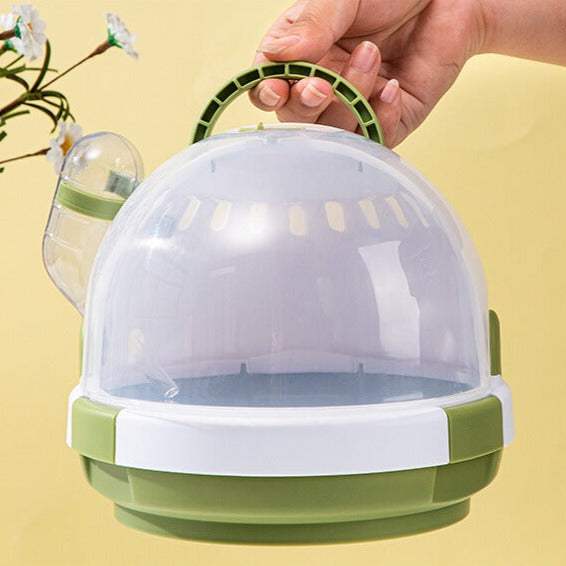 Hamster UFO Carrier with Portable Cage