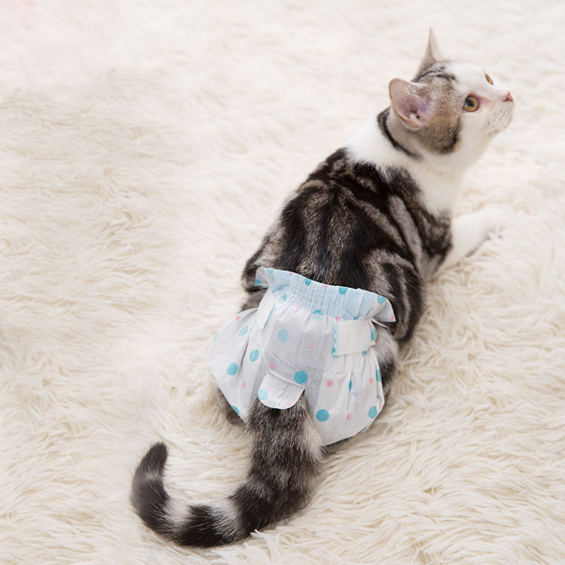 Cat Diapers Kitten Diapers Nappies  10pcs