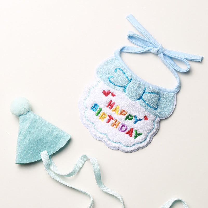 Pet Fashion & Accessories/ Pet Bib&Hat/ Happy Birthday