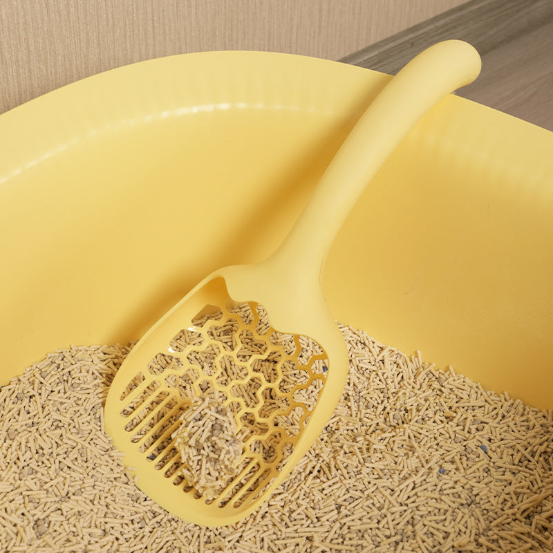 Open Cat Litter Box & Shovel