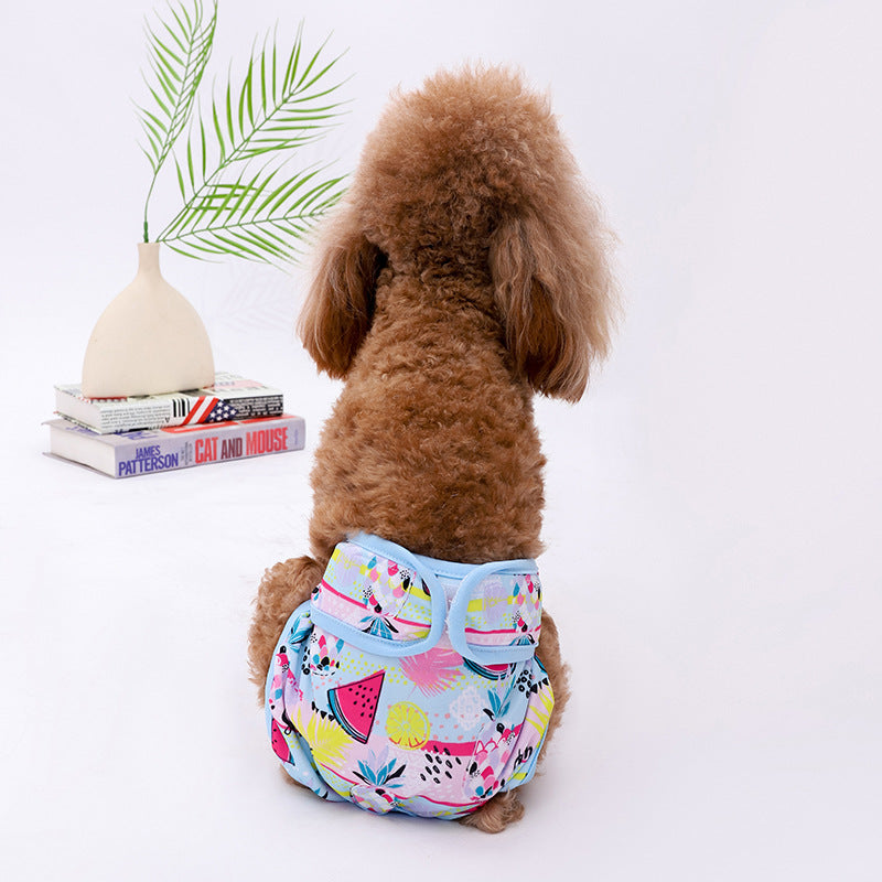 Washable Female Dog Diapers Dog Period Diapers Doggy Nappies – TheCutiePaw