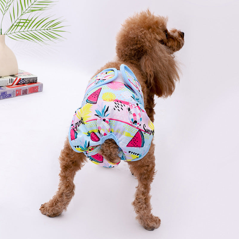 Washable Female Dog Diapers Dog Period Diapers Doggy Nappies